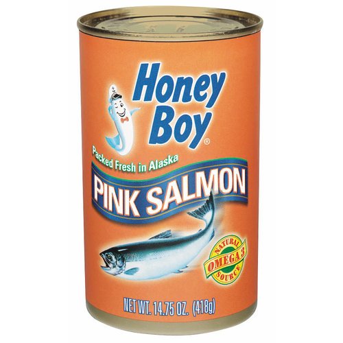 Honey Boy Pink Salmon (Pink Salmon, 14.75 ounce (pack of 12))