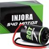 INJORA RC 540 Motor 20T 27T 35T 45T Brushed Motor for 1/10 RC Axial Tracks SCX10