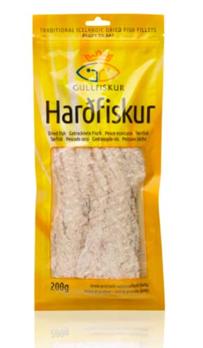 Icelandic Dried Fish - VON ICELAND - Harðfiskur 100g - fresh cod fillets