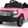 JOYMOR Kids Ride on Toy, Kids Truck 6V Battery Motorized Vehicles, w/Parent Remote