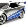 Jada Toys Fast & Furious 1:24 2002 Nissan GT-R R34 Remote Control Car RC with 2.4GHz,