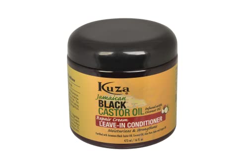 Jamaican Black Castor Oil Leave-In-Conditioner 16Oz. (Pack Of 2)