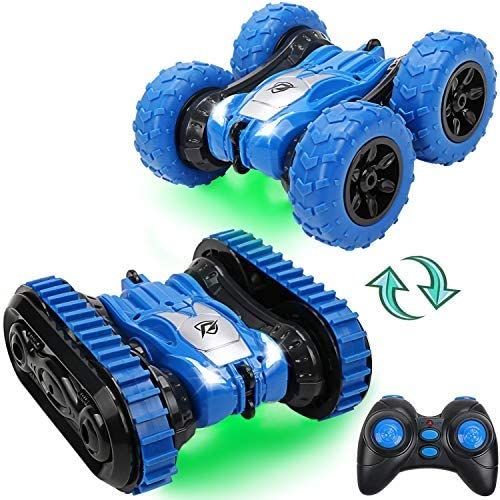 Jree Ash Remote Control Stunt Car RC Crawler Truck,2-in-1 Tire Switching Track and