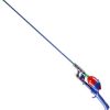 Kid Casters 34IN Tangle-Free Youth Kids Fishing Pole - Includes Bobber, Practice