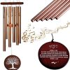 LEVNEX Hand Crafted 32" Memorial Wind Chimes with Soothing Deep Tones Sympathy Wind