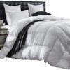 LUXURIOUS 1200 Thread Count GOOSE DOWN Comforter Down Fiber Duvet Insert, Twin Size,