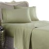 LUXURIOUS 6-Piece TWIN XL (Extra Long) Size GOOSE DOWN Bed-in-a-Bag, GREEN Solid /