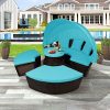 LZ LEISURE ZONE Outdoor Patio Furniture Sets, All-Weather PE Rattan Wicker Round