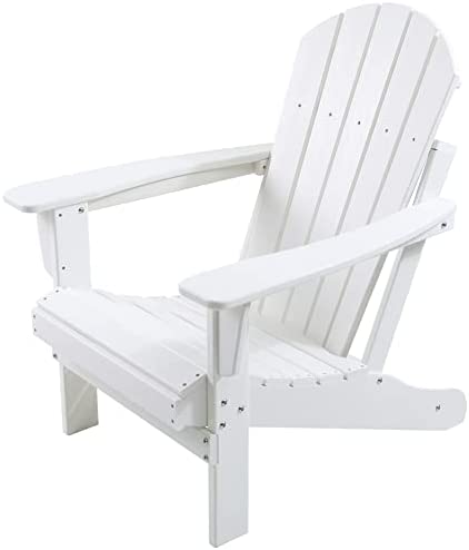 LZRS HDPE Adirondack Chair Patio Chairs Outdoor Chairs Oversized Outdoor Chairs