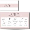 Lash Extension Aftercare Instruction Card - 50 Aftercare Lash Extensions Card |