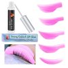 Lash Lift Rods With Adhesive Eyelash Perm Silicone Pads 5 Sizes Reusable Soft Sticky