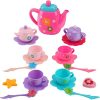 Liberty Imports Princess Royal Tea Set Pretend Playset - Kids Tea Party Play Food