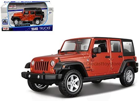 MAISTO 1:24 W/B - SPECIAL EDITION TRUCKS - 2015 JEEP WRANGLER UNLIMITED 31268OR