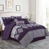 MERRY HOME Bedding Comforter Sets - Bed in A Bag Queen Size Comforter Set(400GSM), 7