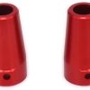 Machined Rear Hub Carrier Cup Axle Lockout Adapters (2pcs) for RC AXIAL SCX10 SCX0014