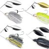 MadBite Spinnerbait Fishing Lures, 4 pc Multi-Color Kits & 2 pc Kits, Colorado &