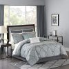 Madison Park LaVine Cozy Bed in a Bag Comforter, Traditional Luxe Jacquard Design All