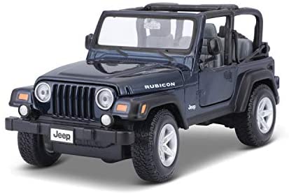 Maisto 1:27 Scale Jeep Wrangler Rubicon Diecast Vehicle (Colors May Vary)