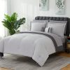 Monbix Queen Bed in a Bag Bed Set All Season Luxury Breathable Microfiber Bedding