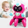 NicePlush Elecronic Dance Robot Toy with Cool Light Music,led Light Smart Space
