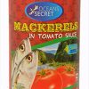 Oceans Secret - Canned Mackerel in Tomato Sauce 425g (Pack of 4)