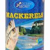 Oceans Secret - Canned Mackerels in Brine 425g (Pack of 24)