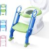 Potty Training Toilet Seat with Step Stool Ladder for Kids and Baby Adjustable