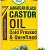Pure Jamaican Black Castor Oil - Big 32 fl oz Bottle - Unrefined & Hexane Free - 100%
