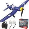 RC Plane 4 Channel Remote Controlled Aircraft Ready to Fly, One Key Aerobatic and One