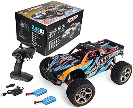 RC Truck wltoys 104009 45+km/h Ready to Run 1: 10 Scale Hobby Grade JAMRC 2 Batteries