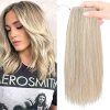 REECHO 8" Thick Hairpieces Adding Extra Hair Volume Clip in Hair Extensions Hair