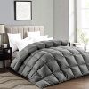 ROYALAY 120"x120" Oversized King Size Feather and Down Comforter, 85 OZ Fluffy Duvet