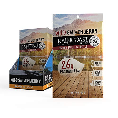Raincoast Trading - Wild Salmon Jerky (Smokey Sweet Chipotle) (12 Pack)