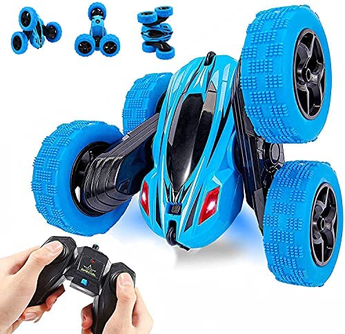 Remote Control Car RC Stunt Car Toy, Double Sided 360°Rotating Tumbling Rechargeable