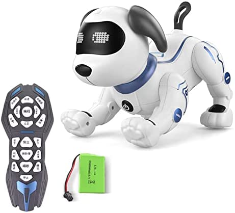 Remote Control Robot Dog, Handstand Push-up Electronic Interactive Programmable &