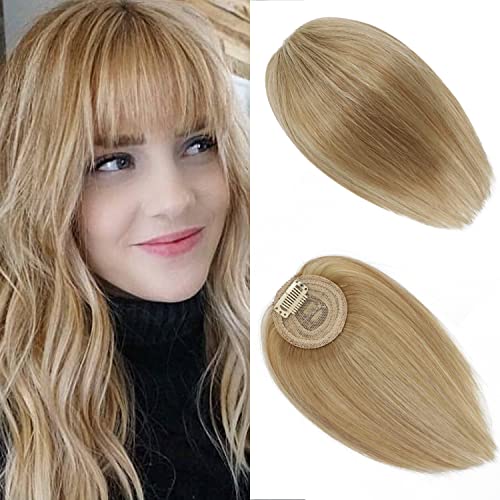 RemyChat Clip in Bangs Human Hair Bangs Hairpieces for Women Natural Black Bangs Hair