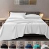 SONORO KATE 100% Pure Egyptian Cotton Sheets Sets,Cooling Bed Sheets 600 Thread Count