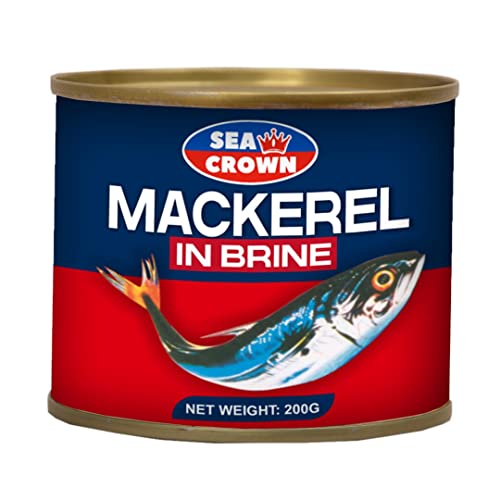 Seacrown - Mackerel in Brine 200g (Pack of 24)