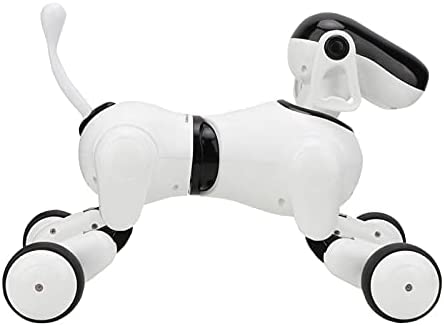 Shanrya Robot Dog Toy, RF Sensor Intelligent Robot Dog Impact Resistant Unique