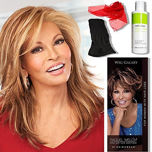 Special Effect Wig Topper Color R7HH STRAWBERRY BLONDE - Raquel Welch Wigs 12" Long