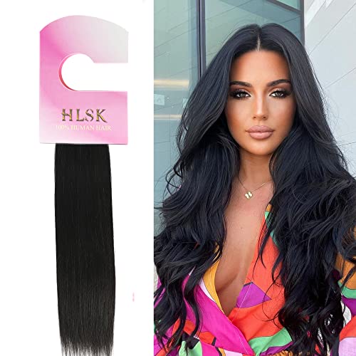 Straight Clip in Hair Extensions for Black Women Brazilian Human Hair Extensions 7Pcs