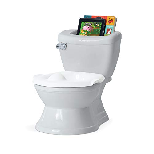 Summer My Size Potty with Transition Ring & Storage, Grey – Realistic Potty Training