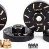 TOPCAD SCX24 Upgrade Hex Adapter, Wheel Weight (4pcs) Weight 27.2g for AXIAL SCX24