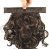 USIX 9.8" Hair Piece Band Ponytail Extension Short Curly Nature Looking