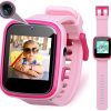Vakzovy Kids Smart Watch Girls, Gifts for 3-10 Year Old Girls Dual Camera Touchscreen