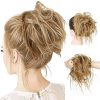 Vinzar Tousled Updo Hair Piece Messy Bun Hair Scrunchies Ponytail Extension with