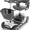 Vive 4 Wheel Mobility Scooter - Electric Powered Wheelchair Device - Compact Heavy