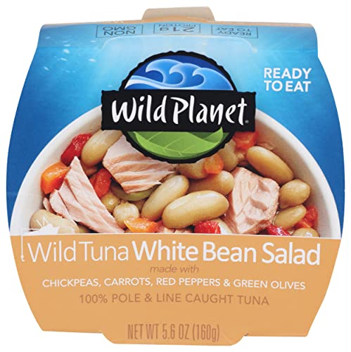 Wild Planet Tuna White Bean Salad, 5.6 OZ