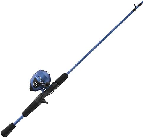 Zebco Slingshot Spincast Reel and Fishing Rod Combo, 5-Foot 6-Inch 2-Piece Fishing