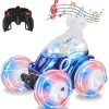 abandon Remote Control Car, RC Stunt Car 360° Spins & Flips with Colorful Lights &